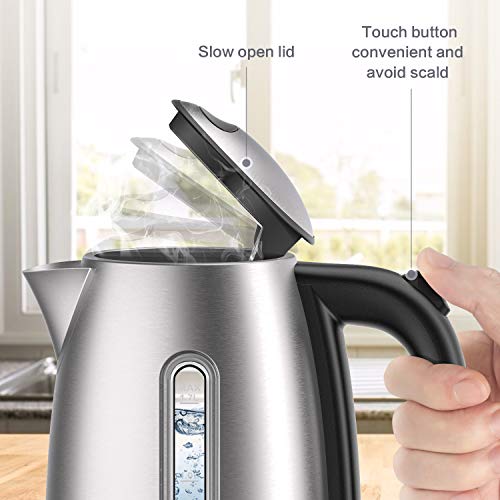Smart Kettle - Voice Controlled, Variable Temperature, Stainless Steel