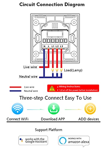 Smart Home Wifi Touch Light Switch