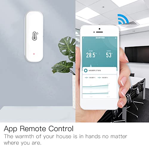 Tuya Smart Temperature Humidity Sensor, Alexa & Google Home Compatible