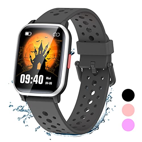 Kids' Fitness Tracker Watch with Games - Black