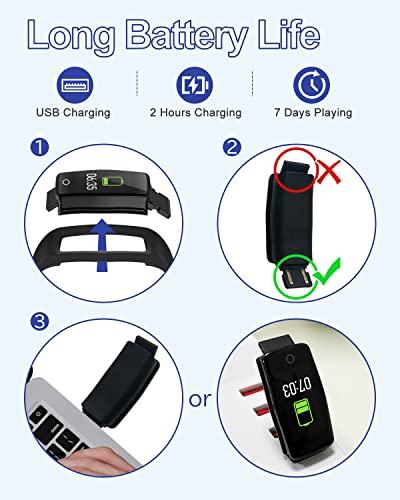 GRV Pedometer Watch - Fitness Tracker with Sleep Monitor