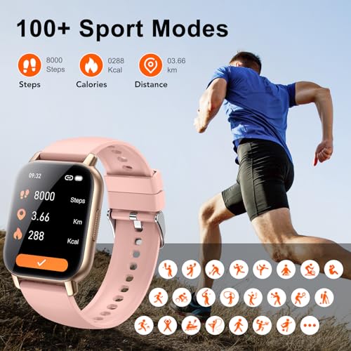 Hoxe Smart Watch for Calls, Fitness & Sports