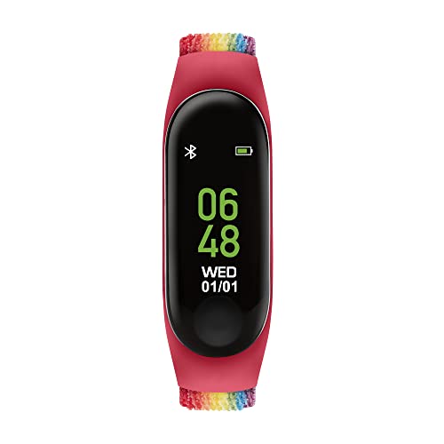 Tikkers Colorful Canvas Activity Tracker with Touchscreen - TKS01