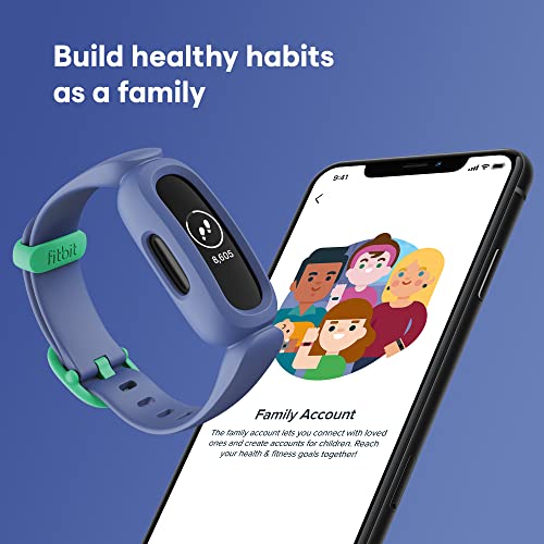 Fitbit Ace 3 Kid's Activity Tracker: Animated Clocks, Long Battery