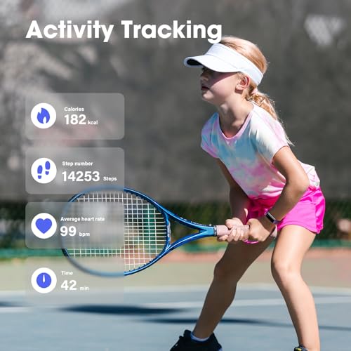 Kids Fitness Tracker with Heart Rate & Sleep Monitor