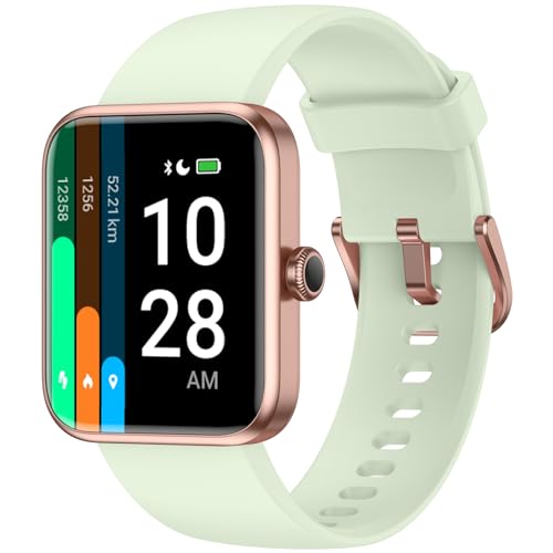 Kfit Smartwatch: iPhone and Android Compatible, Heart & Sleep Monitor