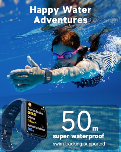 BIGGERFIVE Smart Watch: Fitness Tracker for Kids