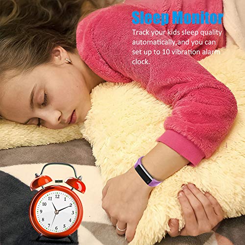 BIGGERFIVE Slim Fitness Tracker Watch - Kids Waterproof