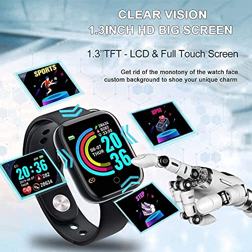 LEOP Smart Watch: HR Monitor, Sleep Tracker+More