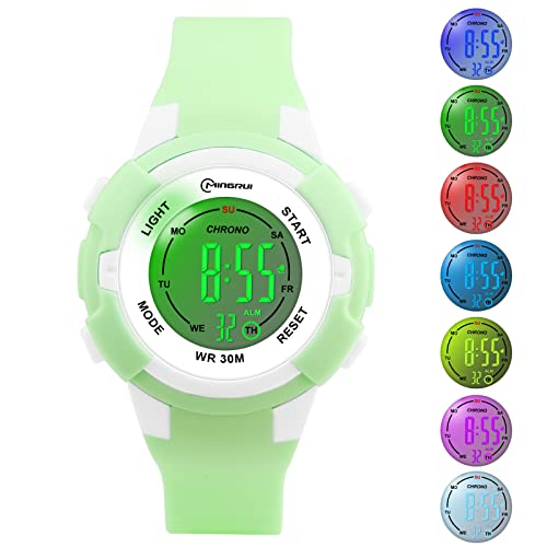 Edillas Kids Digital Wristwatch - 7 Colorful Options
