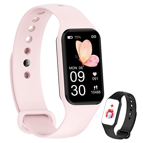 IOWODO Women's Fitness Smartwatch - Pink