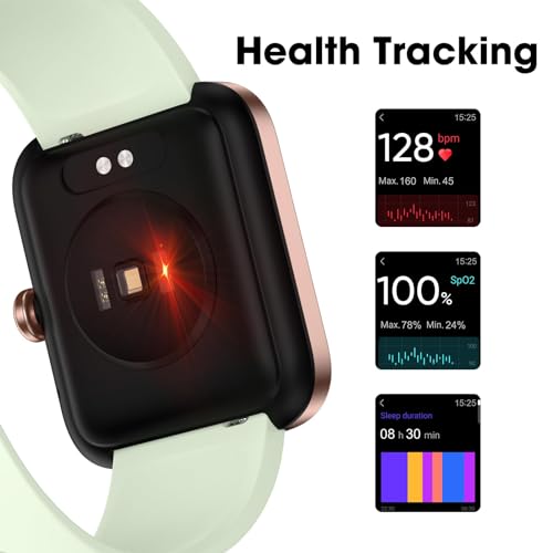 Kfit Smartwatch: iPhone and Android Compatible, Heart & Sleep Monitor