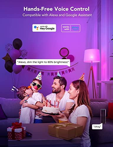 Govee Smart Bulbs: Colour Changing WiFi Bulbs