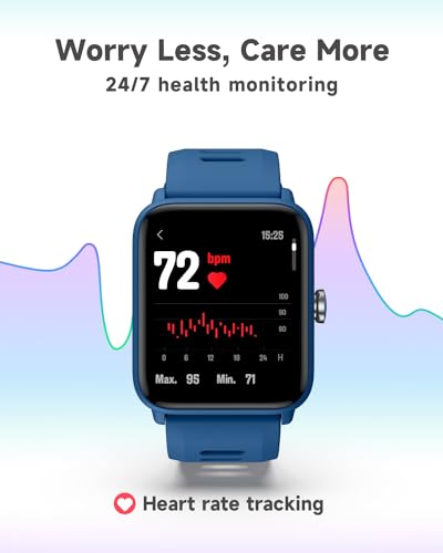 BIGGERFIVE Smart Watch: Fitness Tracker for Kids