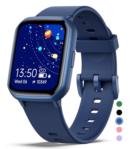Mgaolo Kids Smart Watch with Heart Rate Monitor - Blue
