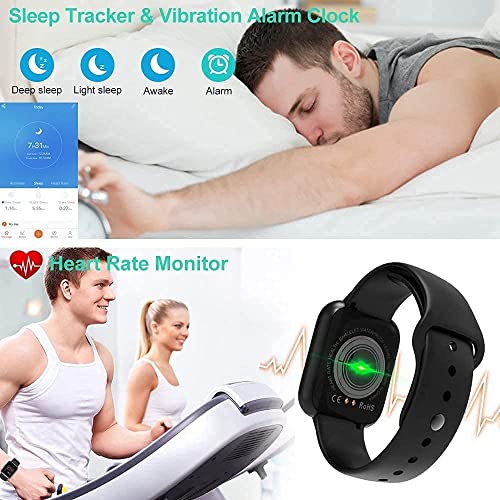 LEOP Smart Watch: HR Monitor, Sleep Tracker+More