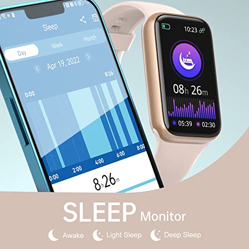 Muzaria Fitness Tracker with Heart Rate & Sleep Tracking