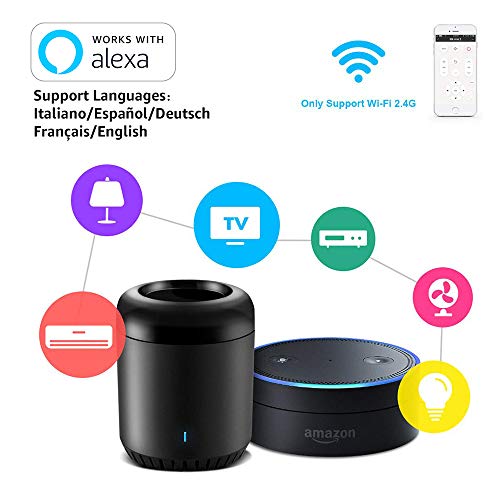 Universal Black Smart Home Hub & Remote Control