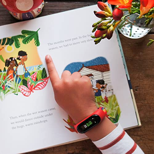 Tikkers Colorful Canvas Activity Tracker with Touchscreen - TKS01