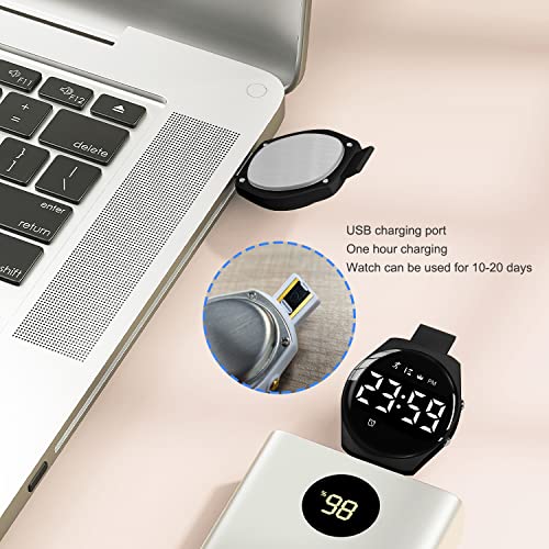 Digital Sport Watch for Kids, Alarm, Stopwatch, Waterproof