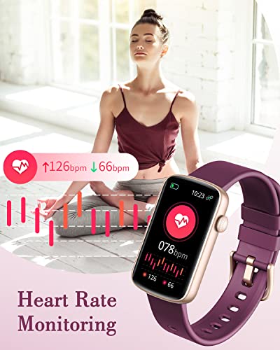 SHANG WING Women's Fitness Smart Watch