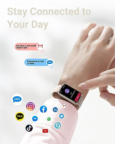 Amzhero Smart Watch: Fitness Tracker with Heart Rate, Blood Oxygen