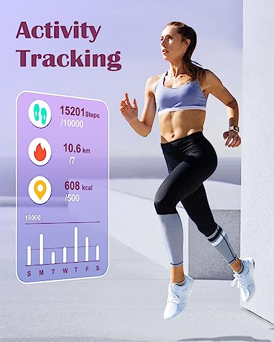 RUIMEN Smart Watch - Call Function, Fitness Tracker