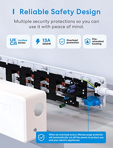 Smart Power Strip with USB Ports - Apple HomeKit, Alexa, Google Home