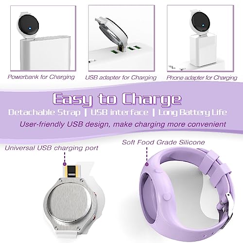 Waterproof LED Pedometer Watch for Fitness Tracking