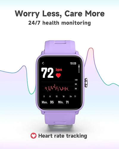 Kids Fitness Tracker Watch with Heart Rate and Games