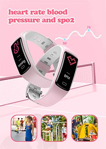 Kids Smartwatch - Full Touch Fitness Tracker
