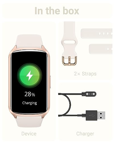 Amzhero Smart Watch: Fitness Tracker with Heart Rate, Blood Oxygen
