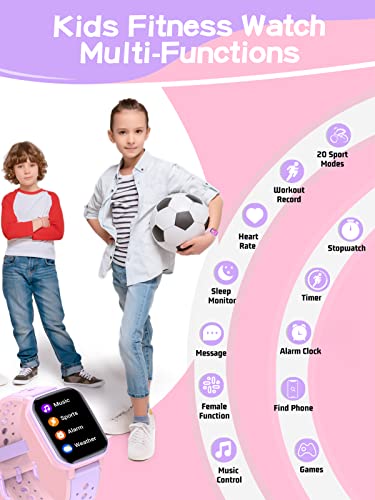 DIGEEHOT Kids Fitness Tracker Watch - Waterproof Game Smartwatch