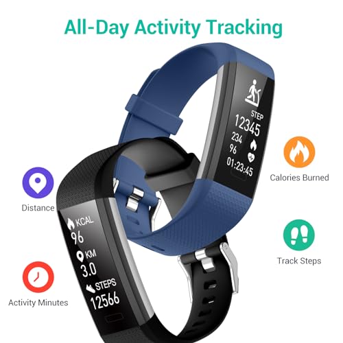 Runlio Fitness Tracker - Heart Rate Monitor, Sleep Monitor