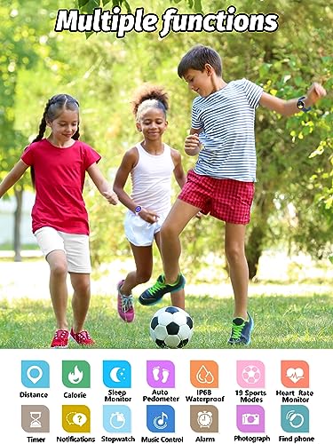 Mgaolo Kids Smart Watch: Fitness Tracker for Boys and Girls