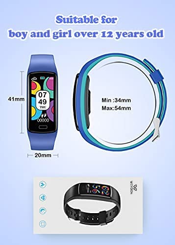 Kids Fitness Tracker Smartwatch - Waterproof Activity Monitor