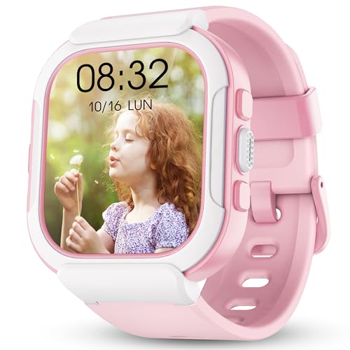 Kids Smart Watch: Waterproof Fitness Tracker, Heart Rate Monitor