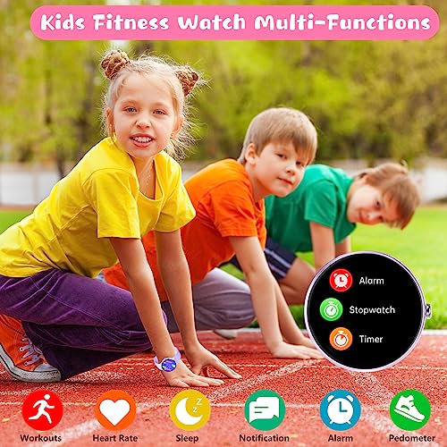 DIGEEHOT Kids Smartwatch: Waterproof Fitness Tracker, 19 Sports Modes