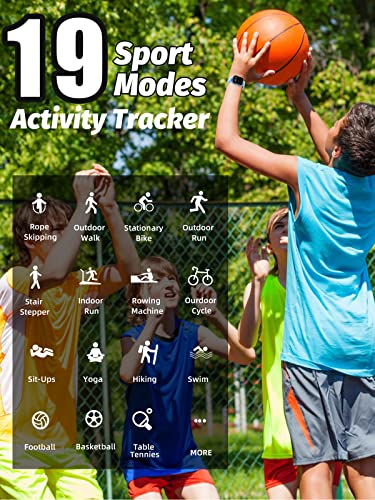 Kids Smart Watch with Heart Rate Sleep Monitor