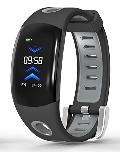 ApexJoy Waterproof Fitness Tracker Wristband - Gray
