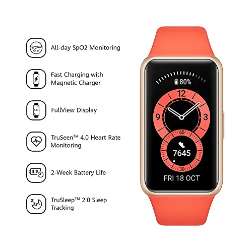 Huawei Band 6 - Amber Sunrise Fitness Tracker