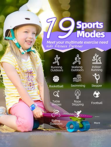 Waterproof Kids Smart Watch with Fitness Tracker