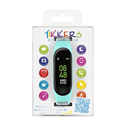 Tikkers Aqua Canvas Activity Tracker - Color Touch Display