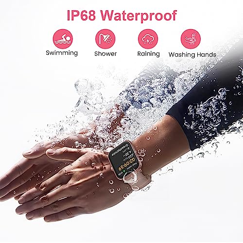 Bluetooth Fitness Watch with Heart Rate, Blood Oxygen