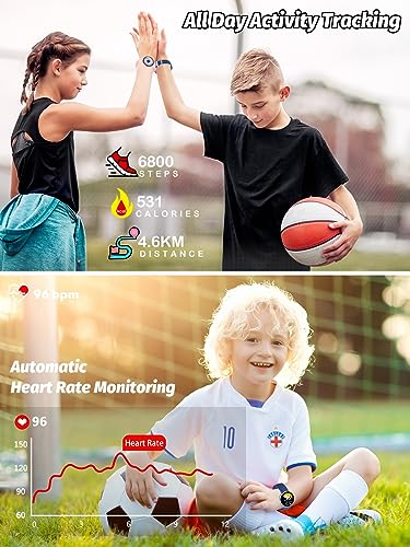 Mgaolo Kids Smart Watch: Fitness Tracker for Boys and Girls
