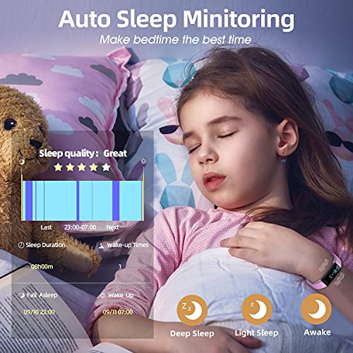 HOOMOON Kids Fitness Tracker Watch | Waterproof & Versatile