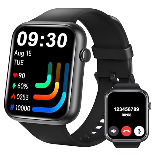 utewlin Smart Watch: Answer/Make Calls, HD Fitness Tracker