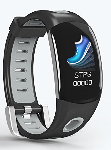 ApexJoy Waterproof Fitness Tracker Wristband - Gray