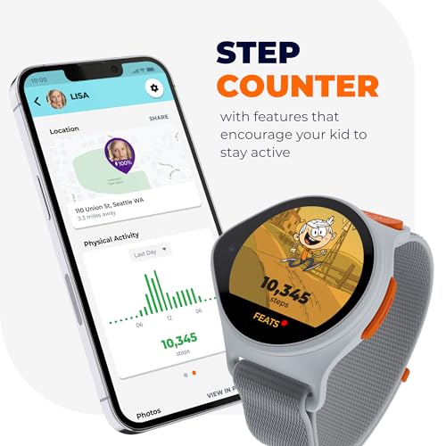 Nickelodeon Kids Smart Watch with GPS Tracking - Worldwide Distance