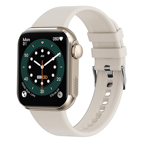 Muzaria Smart Watch: Answer Calls, Large Touch Screen
